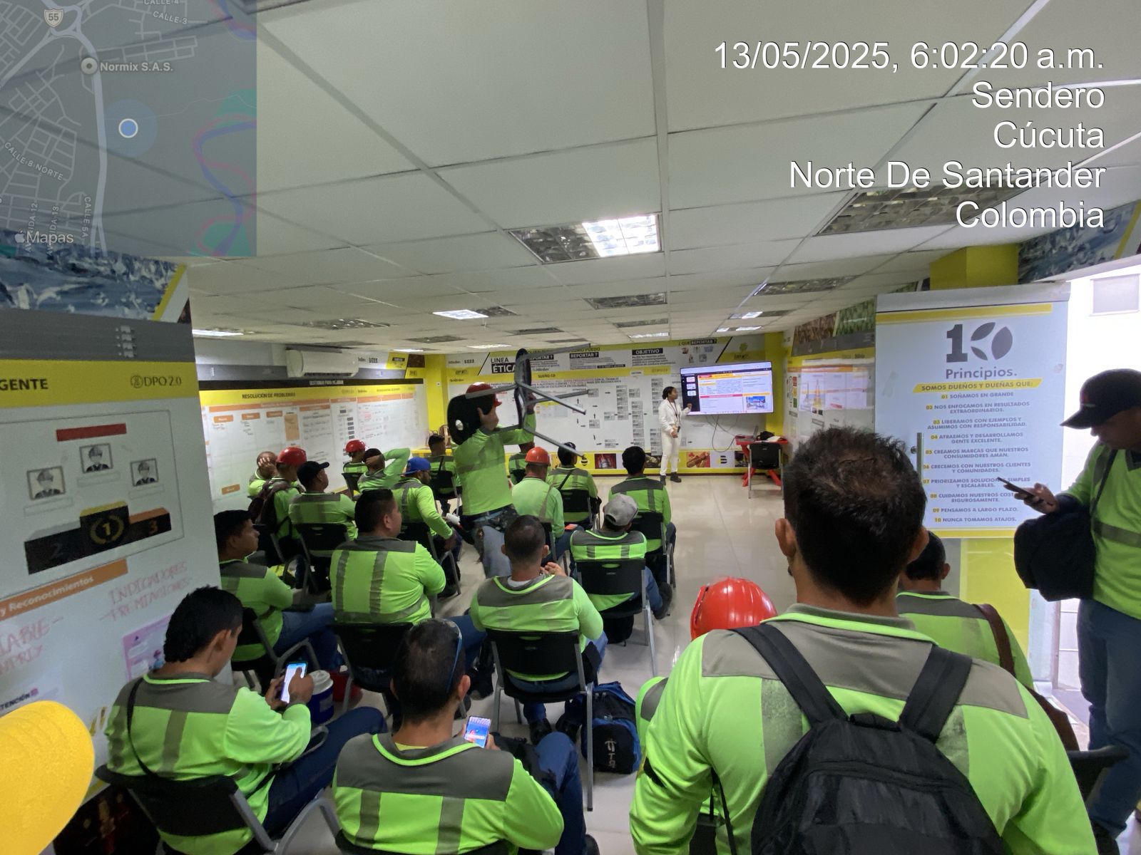 Evidencia de capacitación